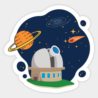 Arecibo Observatory - National Astronomy and Ionosphere Center logo Sticker